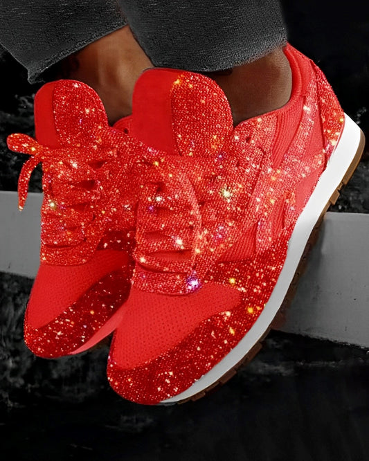 Variant image for Chaussures de Gymnastique Scintillantes pour Enfants Multicolores Taille 40 à 43-25