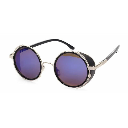 Lunettes de soleil rondes teintées rétro