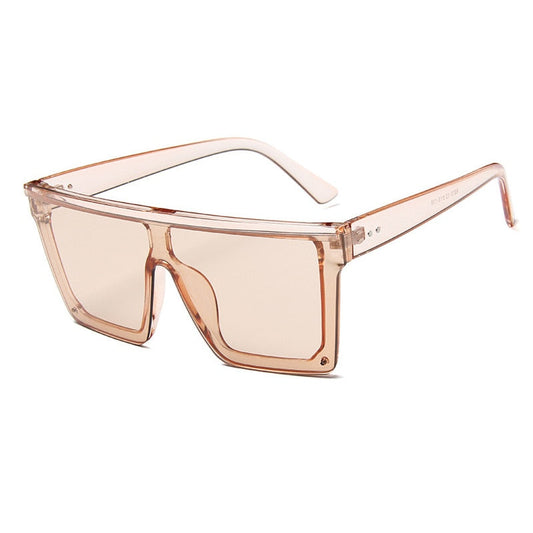 Lunettes de soleil classiques à miroir carré