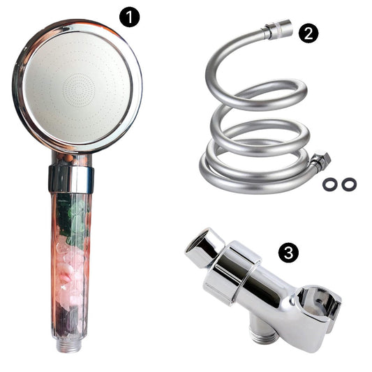 HydroZen Douchette Minérale – Économisez de l'eau & Soins de la peau grâce à la filtration