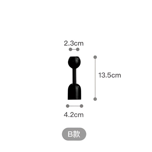 Ensemble minimaliste de bougeoirs nordiques – Accessoire élégant pour le salon et la chambre