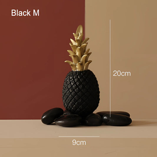 Objet décoratif ananas Nordic en résine – Décoration moderne inspirée des tropiques