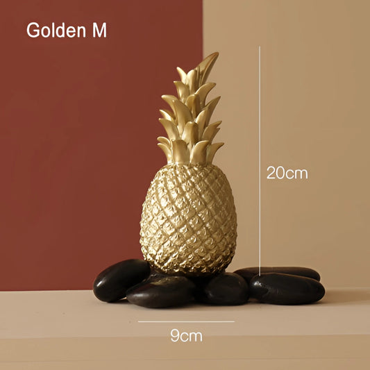 Objet décoratif ananas Nordic en résine – Décoration moderne inspirée des tropiques