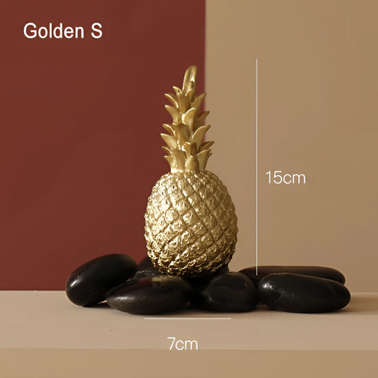 Objet décoratif ananas Nordic en résine – Décoration moderne inspirée des tropiques