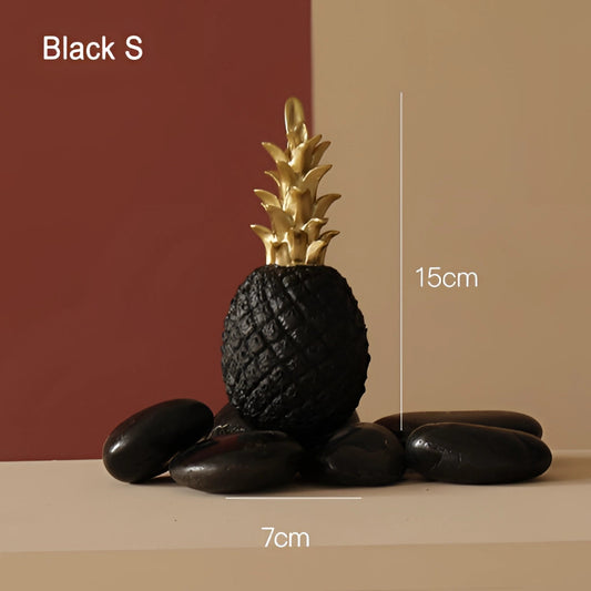 Objet décoratif ananas Nordic en résine – Décoration moderne inspirée des tropiques