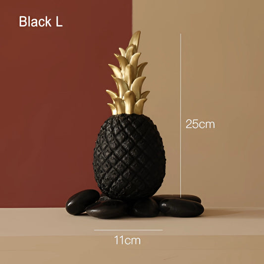 Objet décoratif ananas Nordic en résine – Décoration moderne inspirée des tropiques