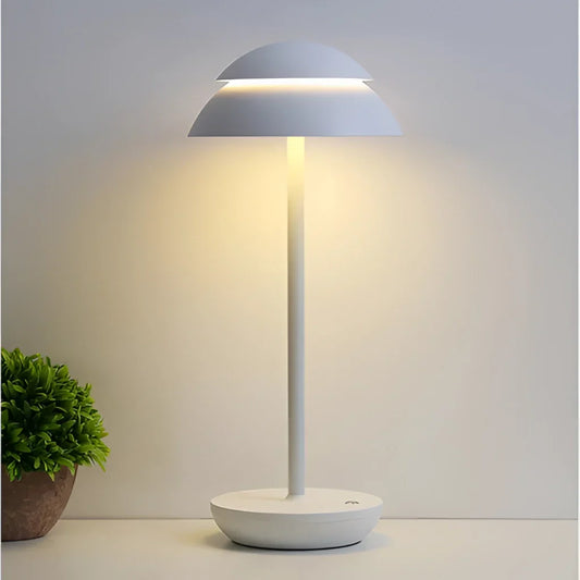 Radiant Prestige Light – Lampe de table LED sans fil au design scandinave, dimmable et rechargeable