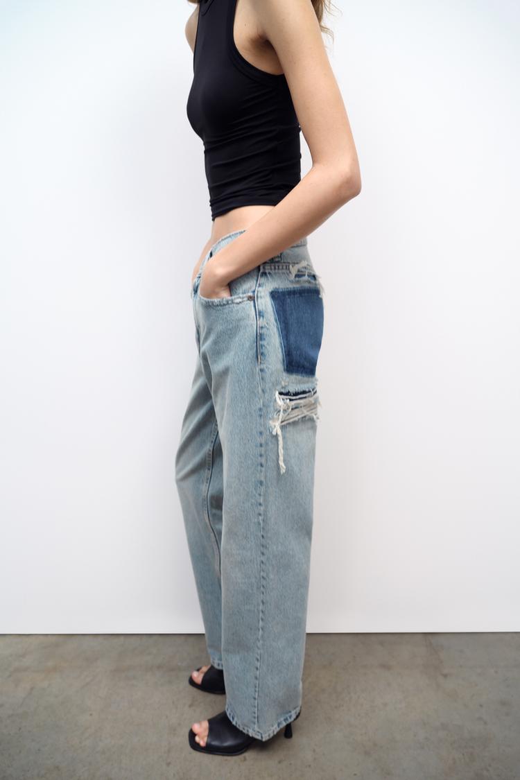 Lucie - Baggy Torn Jeans