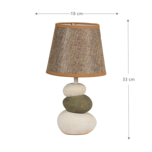 Lampe de Table Ibiza - Élégante Lampe LED avec Batterie Rechargeable, Lumière Ambiante Chaude, Design Moderne