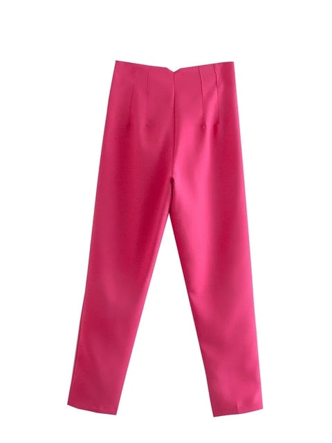 Élisa - Pantalon Taille Haute Pour Femme