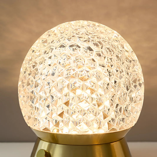 Lampe de Table Sans Fil Rechargeable – LED Dimmable, Design Moderne, Éclairage Portable pour Chambre ou Salon