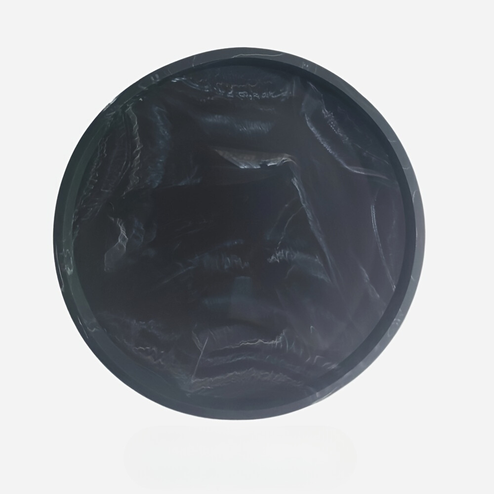Plateau en vinyle classique pour le rangement de bijoux et de cosmétiques – Robuste et élégant