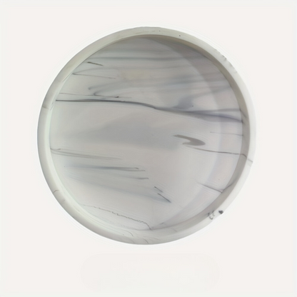 Plateau en vinyle classique pour le rangement de bijoux et de cosmétiques – Robuste et élégant