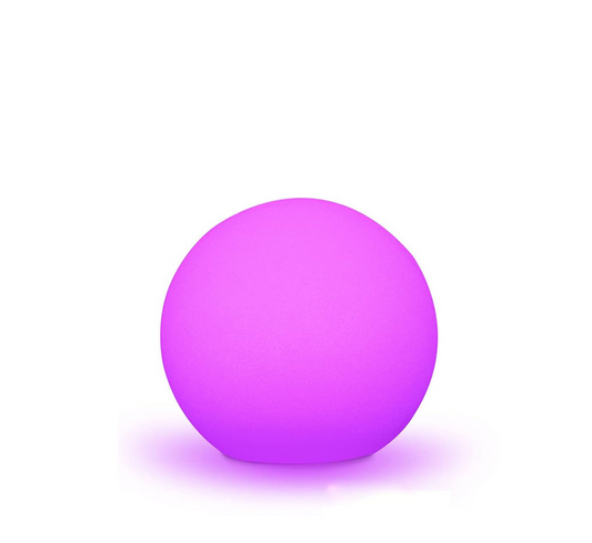 Lampe à boule LED – Lampe intérieure/extérieure rechargeable, changement de couleur RGB