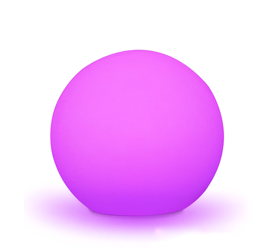 Lampe à boule LED – Lampe intérieure/extérieure rechargeable, changement de couleur RGB
