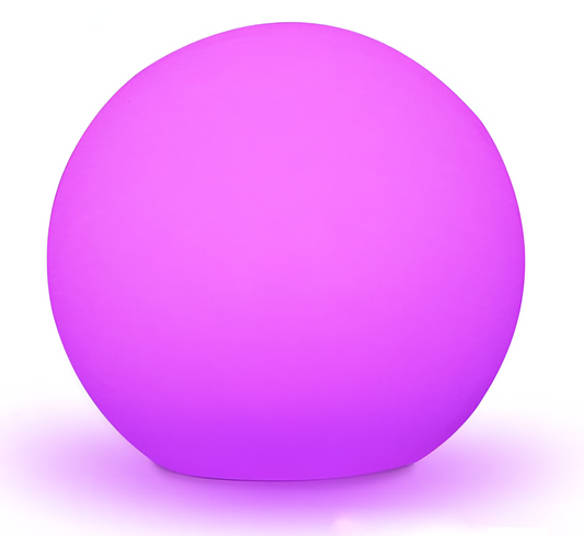 Lampe à boule LED – Lampe intérieure/extérieure rechargeable, changement de couleur RGB