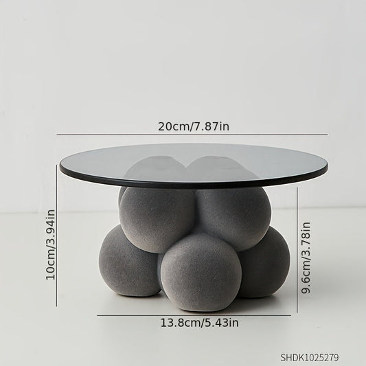 Plateau de rangement Lotte – Organisateur ovale élégant et polyvalent pour la maison et le bureau