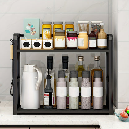 Organisateur de Cuisine Lotte en Acier Inoxydable – Solution de Rangement Efficiente pour Épices