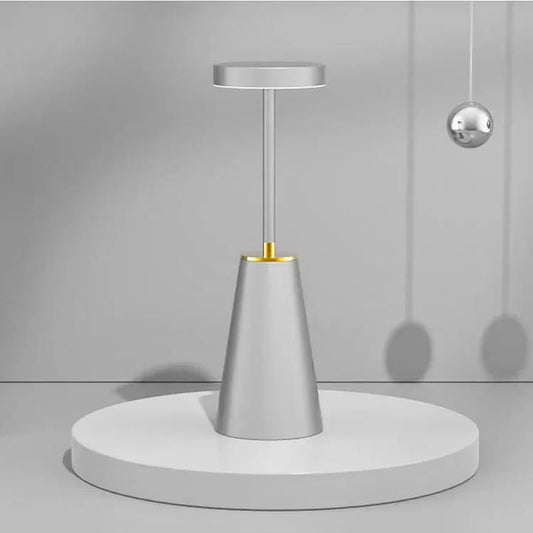LumiFlex Lampe de Table Sans Fil – Lumière LED Sans Fil avec Dimmable 3 Couleurs, Technologie Tactile, Batterie 4000mAh, Étanche