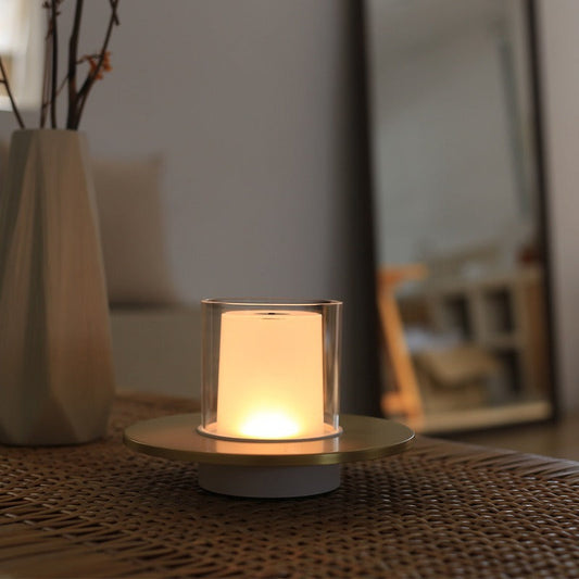 Lampe LED Lumière de Camille Dubois – Éclairage portable luxueux avec contrôle gestuel et batterie rechargeable