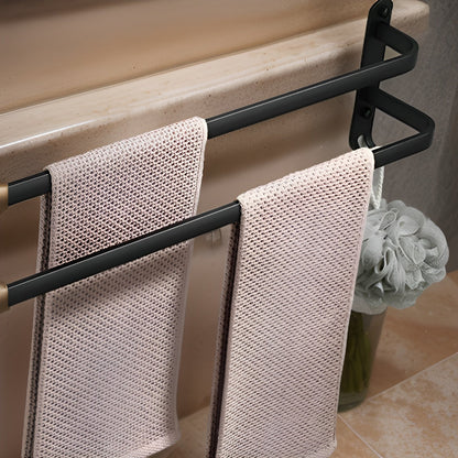 LuxeRack Porte-serviettes mural – La solution gain de place pour un ordre dans la salle de bain