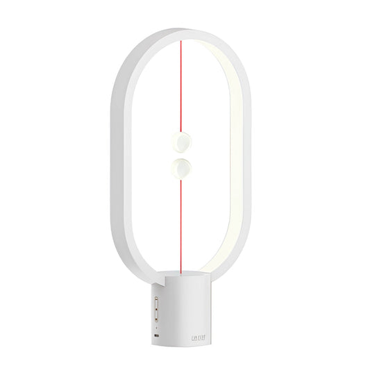 Lampe de table LED sans fil magnétique avec design d'équilibre – Éclairage tactile moderne