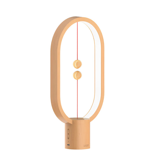 Lampe de table LED sans fil magnétique avec design d'équilibre – Éclairage tactile moderne