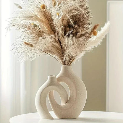 Ensemble de vases en céramique moderne – Décoration élégante pour intérieurs contemporains