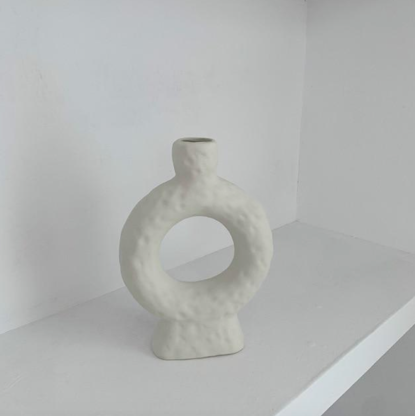 Bougeoir en céramique moderne – Design rond unique pour une décoration d'intérieur élégante – Deux options de taille