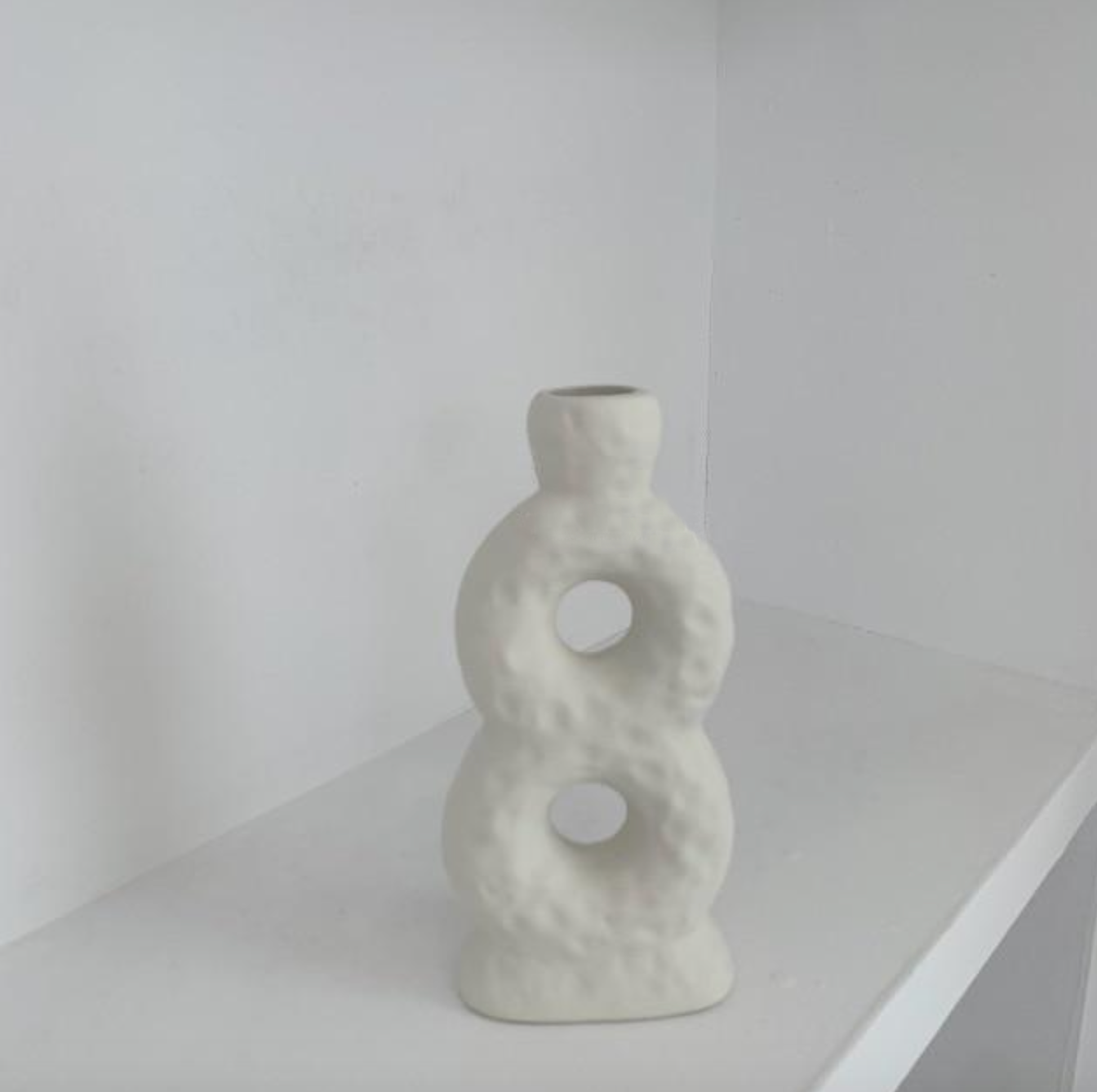 Bougeoir en céramique moderne – Design rond unique pour une décoration d'intérieur élégante – Deux options de taille