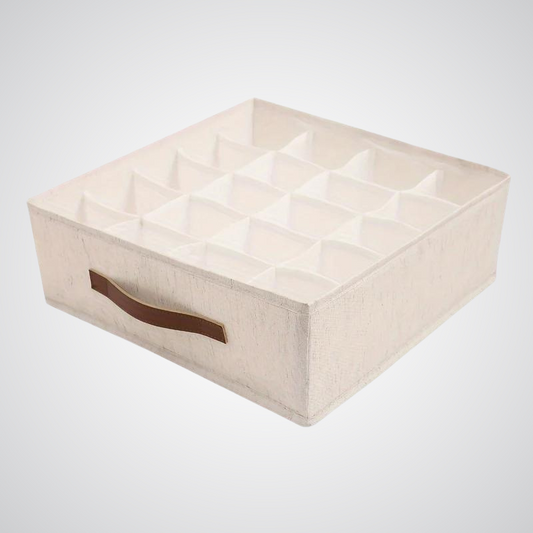 Boîte de rangement pour sous-vêtements à plusieurs compartiments – Organisateur pratique pour un usage quotidien