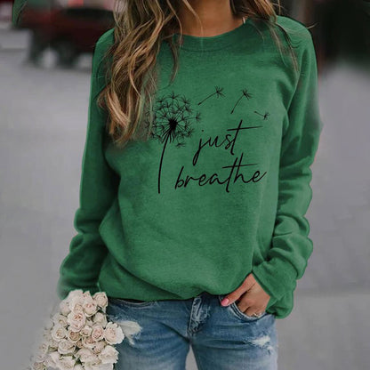 Sweat-shirt pour femmes avec des manches longues et un design moderne