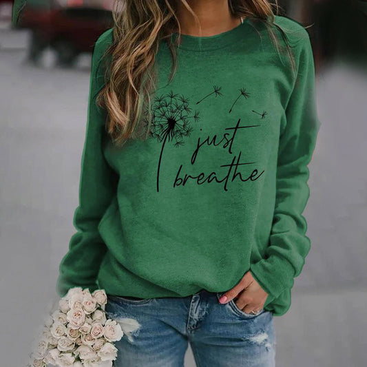 Sweat-shirt pour femmes avec des manches longues et un design moderne