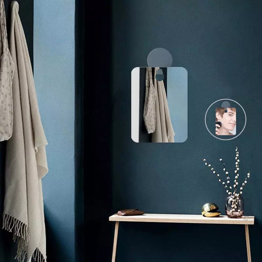 Miroir de Douche Anti-Buée – Miroir Portable pour Salle de Bain et Voyages