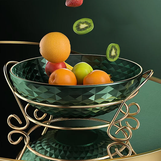 NordicServe Saladier – Saladier en PET au style scandinave pour fruits & snacks