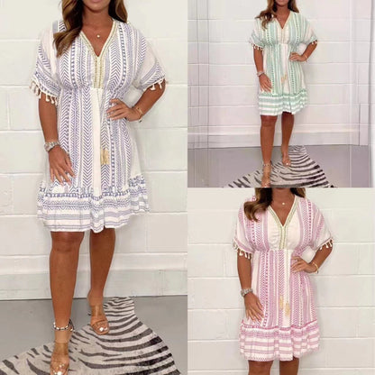 Robe Bohème Vintage | Robe Longue Femme Été | Julia
