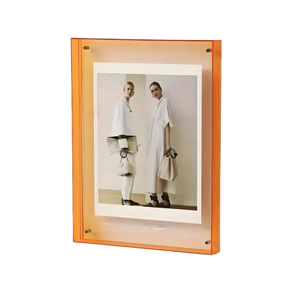Cadre Photo Transparent Acrylique - Élégance Moderne pour Vos Souvenirs
