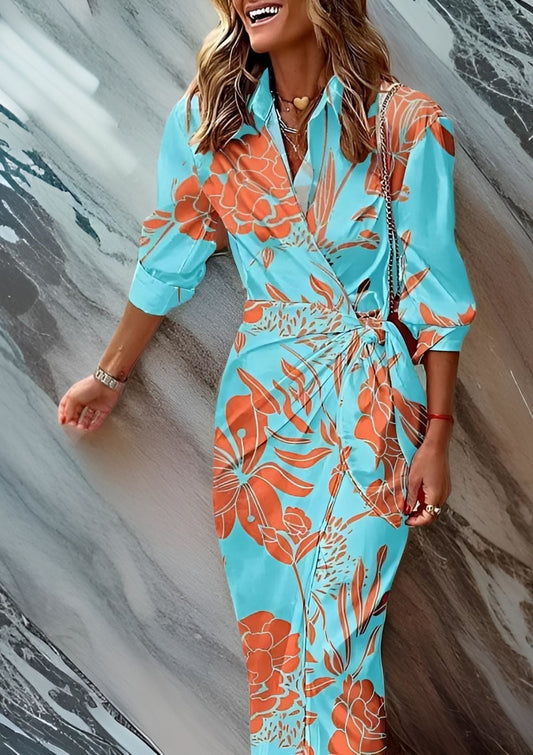 Robe Velora – Femme – Élégance Florale