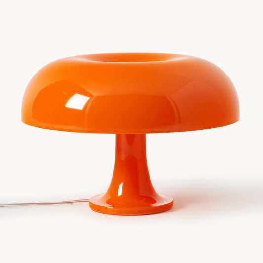 Lampe en verre Pilz Retro – Design italien élégant avec lumière chaude et douce