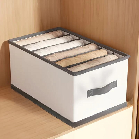 Organisateur de tiroir pliable gain de place – Parfait pour le rangement des vêtements