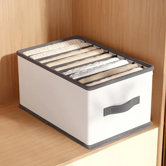 Organisateur de tiroir pliable gain de place – Parfait pour le rangement des vêtements