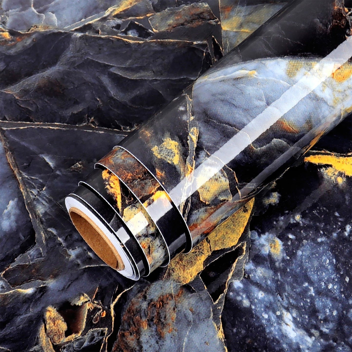 Décoration en Vinyle Marmor Premium – Résistant à l'Eau, Résistant à l'Huile, Application Facile