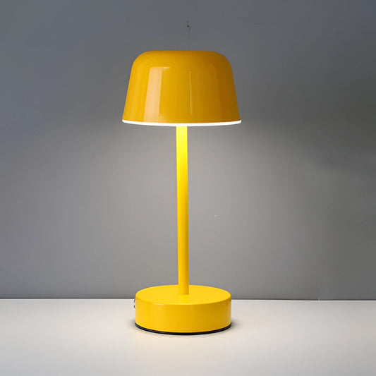 Prisma Pulse Flare Lampe de Table LED Sans Fil – Portable, Rechargeable avec Luminosité Réglable, Design Moderne en Métal