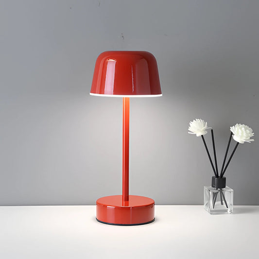 Prisma Pulse Flare Lampe de Table LED Sans Fil – Portable, Rechargeable avec Luminosité Réglable, Design Moderne en Métal