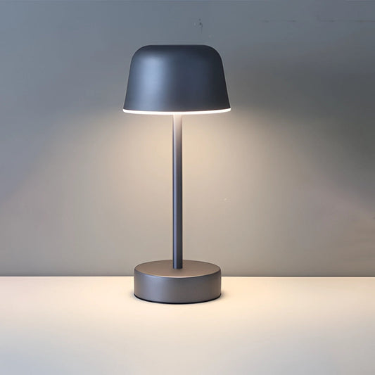 Prisma Pulse Flare Lampe de Table LED Sans Fil – Portable, Rechargeable avec Luminosité Réglable, Design Moderne en Métal