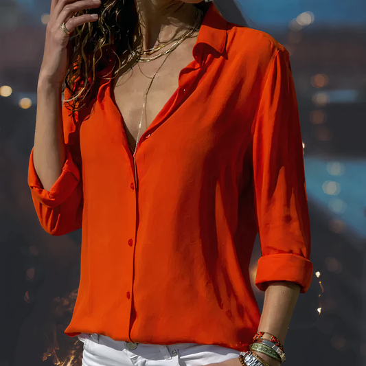Alina | Blouse en Chiffon Élégante pour Femmes