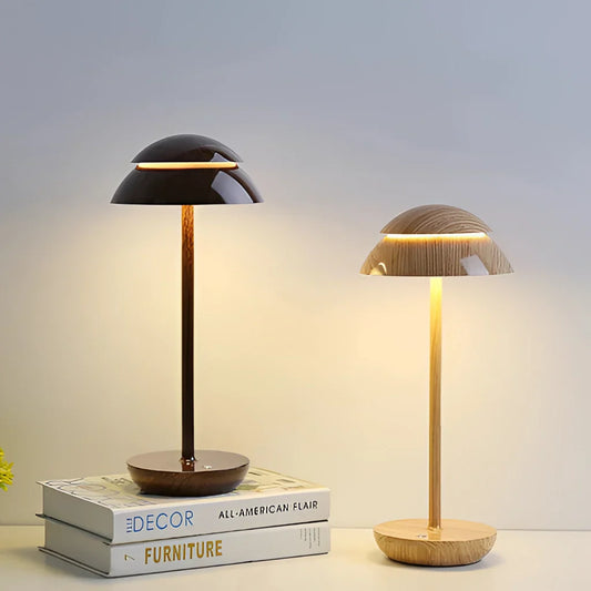 Radiant Prestige Light – Lampe de table LED sans fil au design scandinave, dimmable et rechargeable