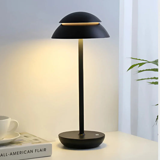 Radiant Prestige Light – Lampe de table LED sans fil au design scandinave, dimmable et rechargeable