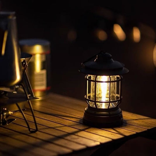 Lampe LED de Lustre Rétro – Éclairage Ambiant Élégant avec Base Magnétique