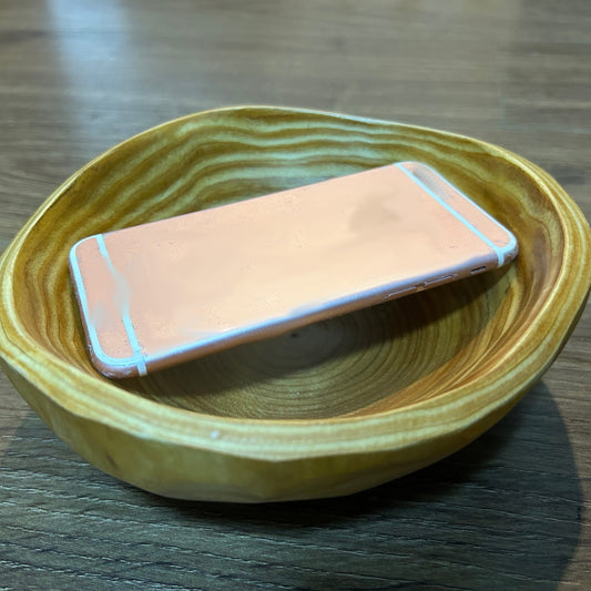 Bol à Snacks et Fruits RusticWood – Design authentique et durable en bois massif pour votre intérieur